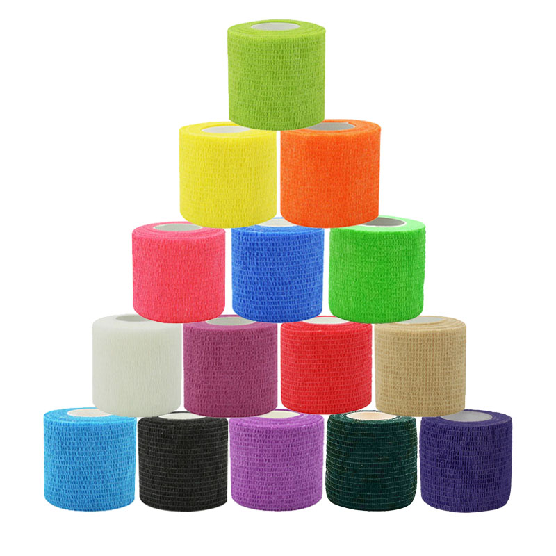 Finger Tape Athletic - 15 pçs 2.5/5/7.5cm colorido atlético auto
