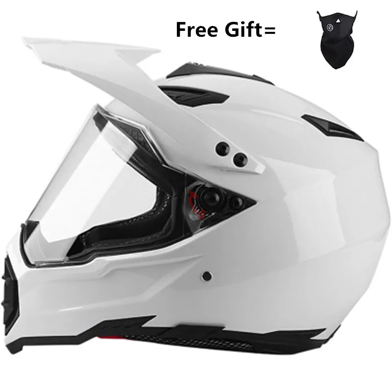 Crossfit Full Gear - Capacete de motocicleta de rosto inteiro