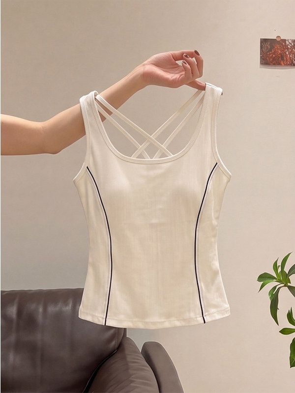 Crossfit Vest - Colete Feminino Estilo Americano com Alças