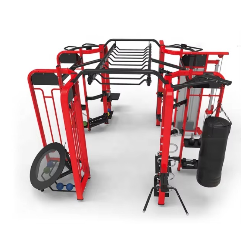 Crossfit Full Gear - Rack de ajuste cruzado multifuncional integrado