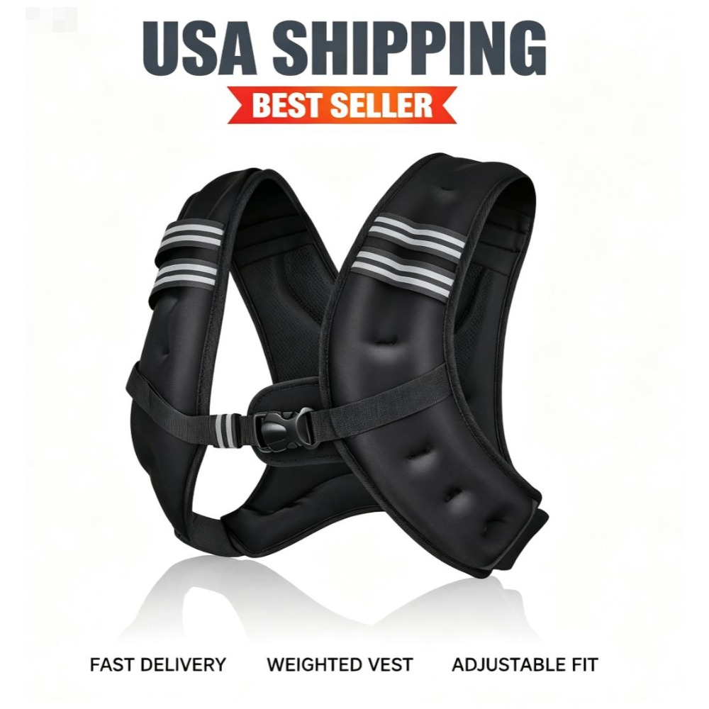 Crossfit Vest - Colete de Fitness com Peso Pré-preenchido