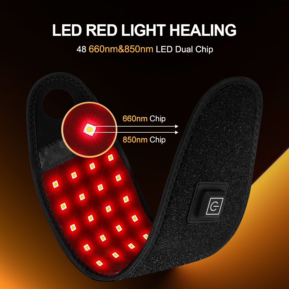 660nm 850nm led infravermelho  - Wrist Wrap Support avaliação e preço