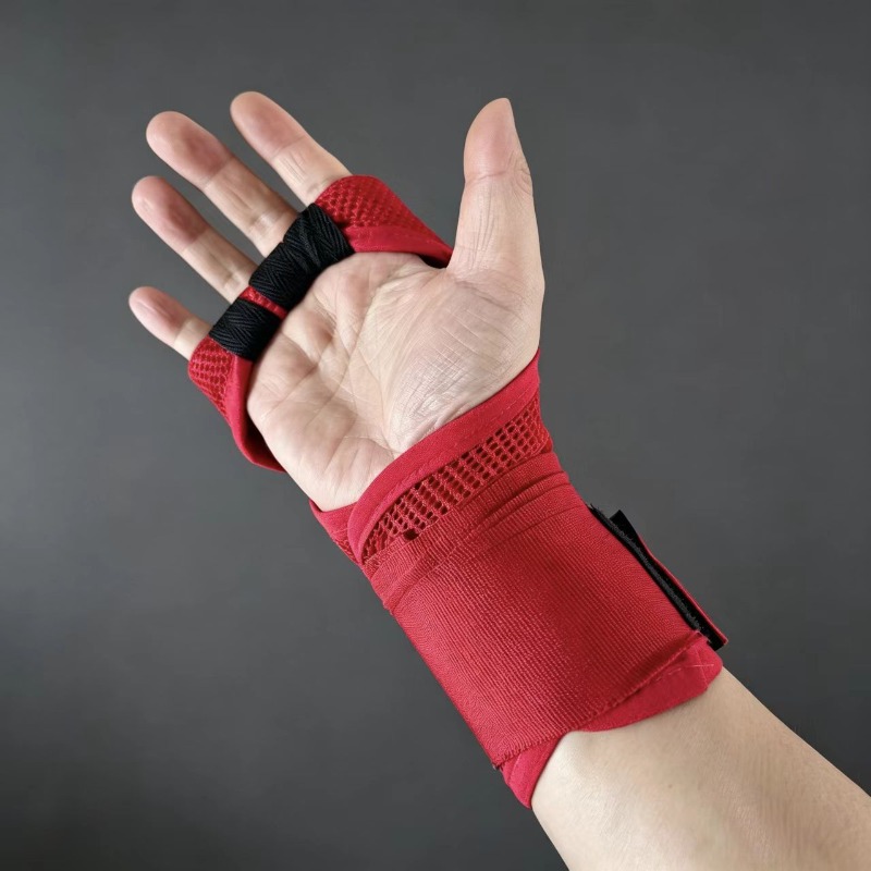 Novas Luvas de Boxe em Poliést - Wrist Wrap Support avaliação e preço