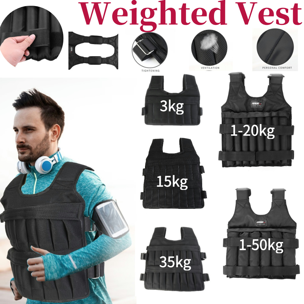 Colete de Peso Ajustável para  - Crossfit Vest avaliação e preço