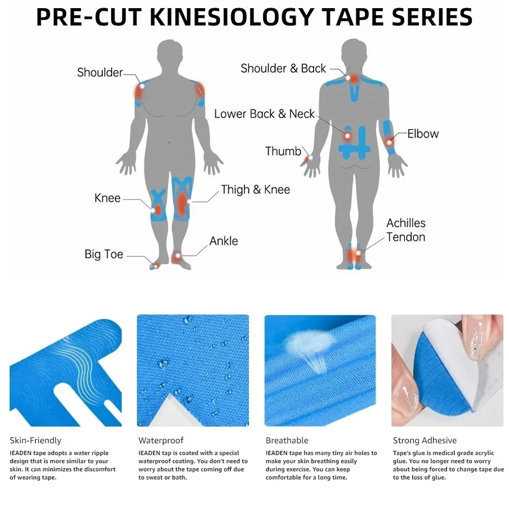 Fita de cinesiologia pré-corta - Finger Tape Athletic avaliação e preço