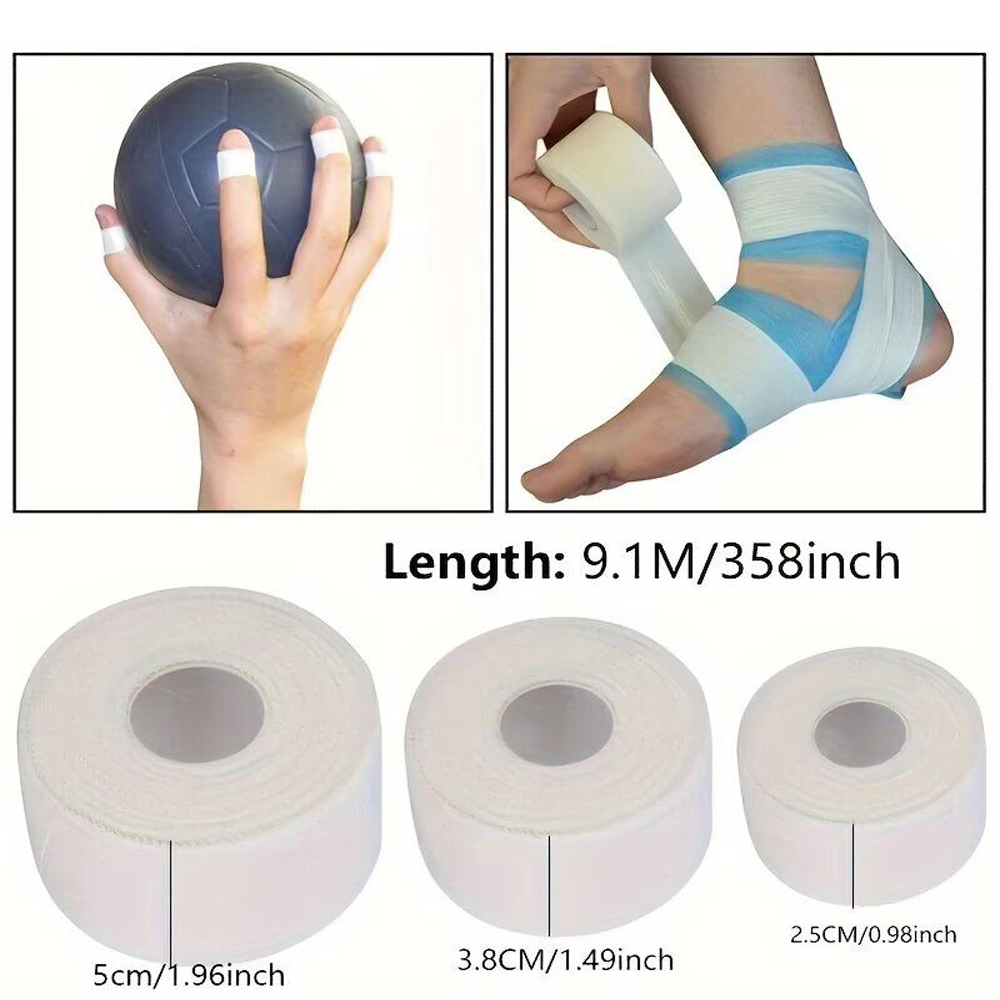 3 rolos de fita de gaze atléti - Finger Tape Athletic avaliação e preço