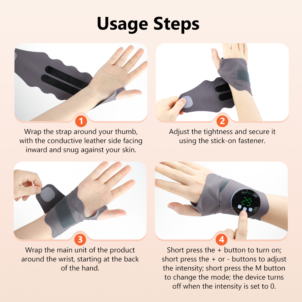 Protetor de Punho EMS Sem Fio, - Wrist Wrap Support avaliação e preço