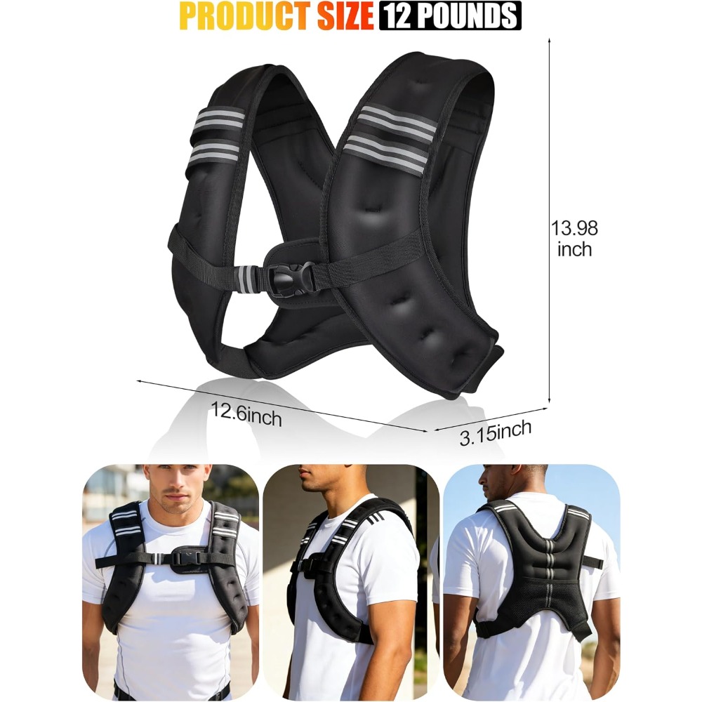 Colete de Fitness com Peso Pré - Crossfit Vest avaliação e preço