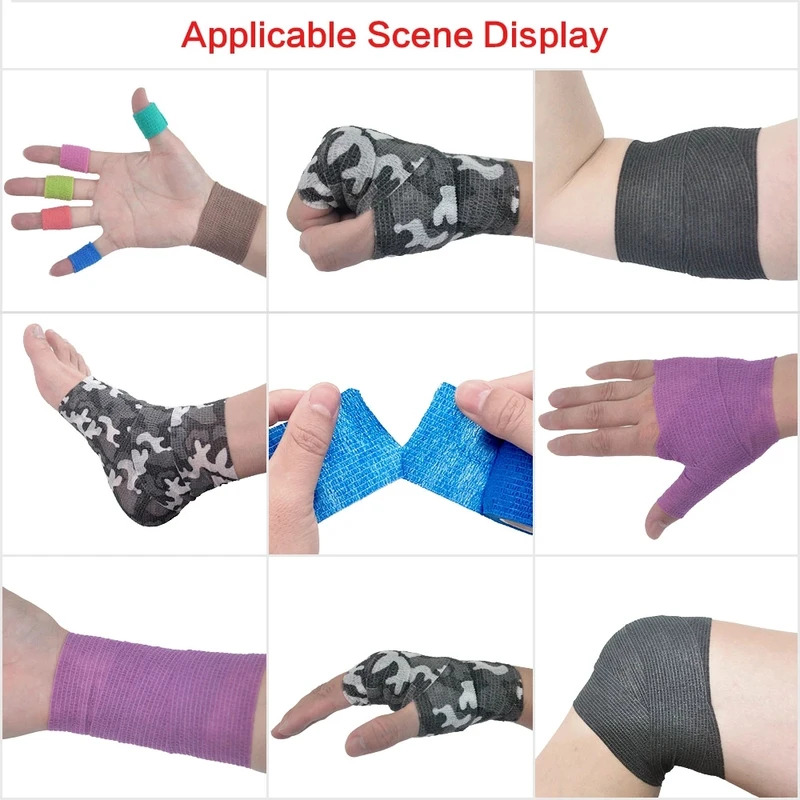 6/12 pçs colorido esporte auto - Finger Tape Athletic avaliação e preço